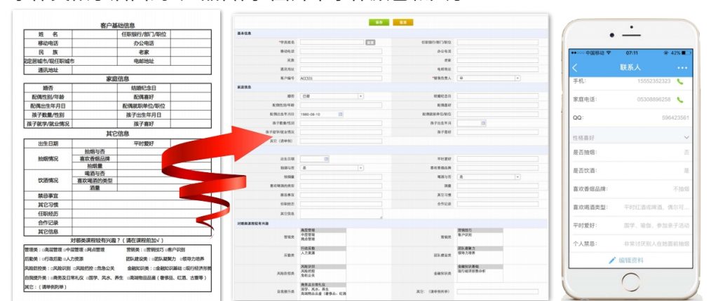 灵当CRM金融行业客户信息自定义功能